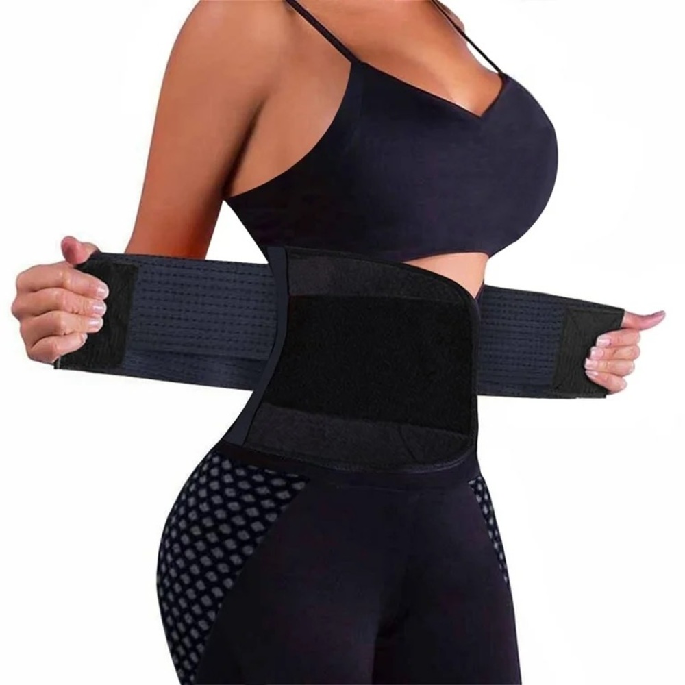 Unisex Waist Trainer Belt: Sweat Waist Trimmer and Sauna Belt for Working Out